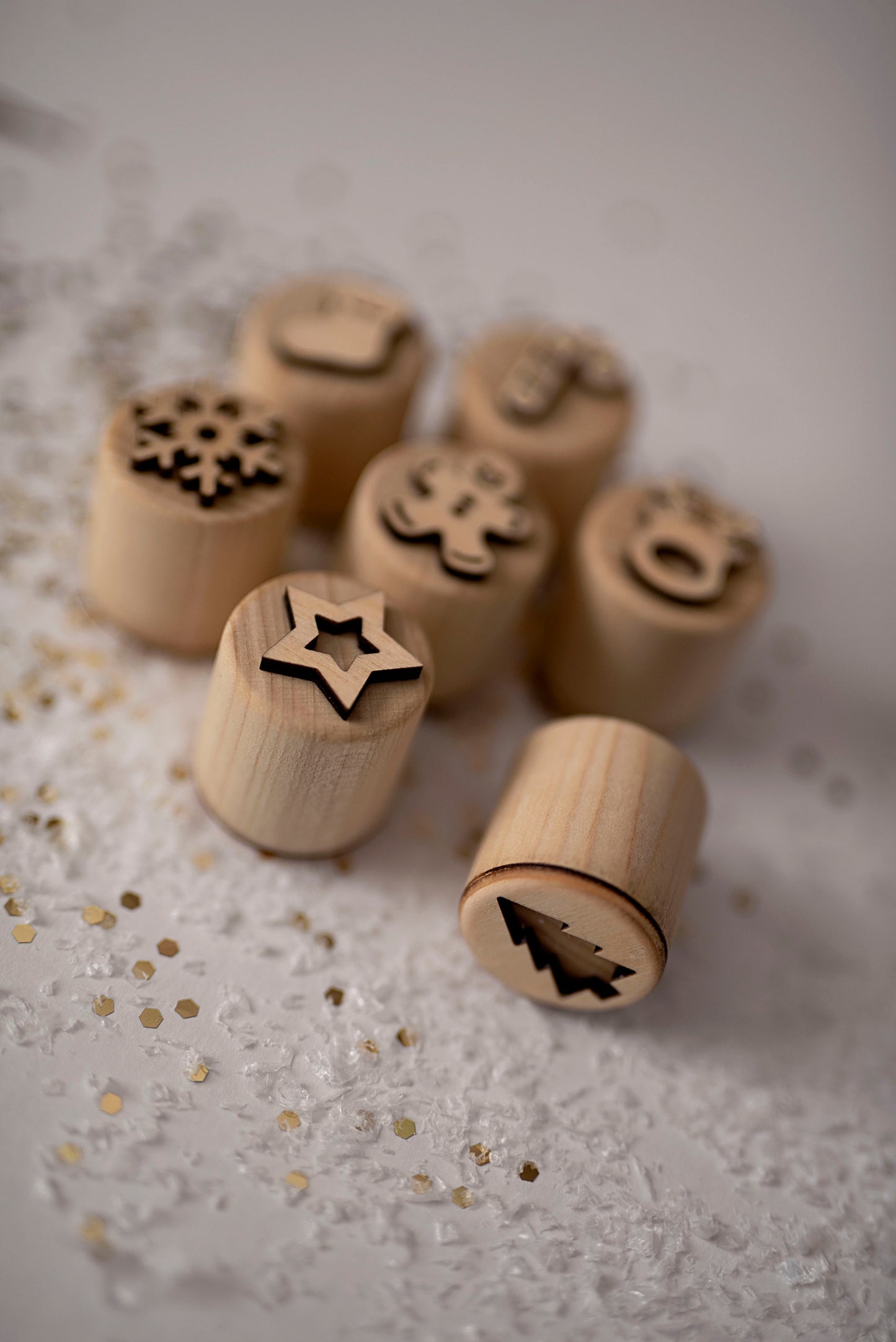 Delia | Holiday Play Dough Stamps