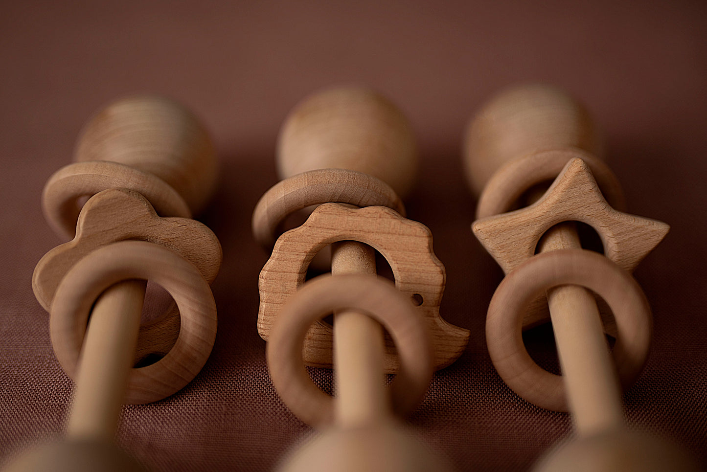 Kendall | Wooden Rattle
